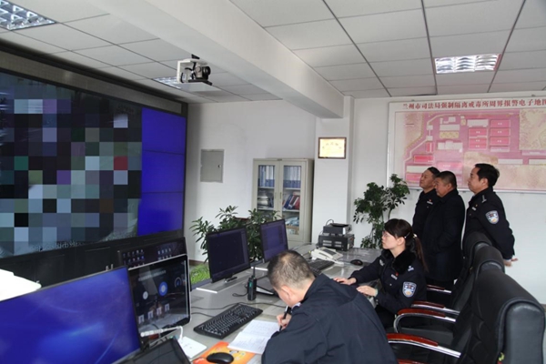 甘肃省戒毒管理局督导检查兰州市司法局强戒所节前安全工作1.jpg